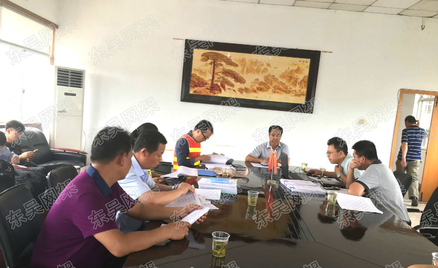 杭寧高速公路父子嶺收費站網(wǎng)架工程驗收總結